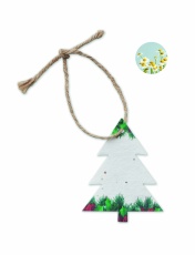 Weihnachtsschmuck Samenpapier