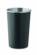 Becher recycelter Edelstahl
