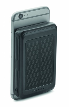 Logotrade Firmengeschenke das Foto: Solar-Powerbank 5000 mAh
