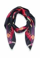 Schal Satin-Polyester