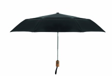 DRIP 21" Taschenschirm mit Auf-Zu-Automatik und Bambusgriff