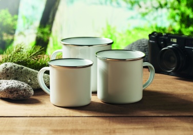 Logotrade Werbegeschenke das Foto: Emaille-Becher für Sublimationsdruck 200 ml