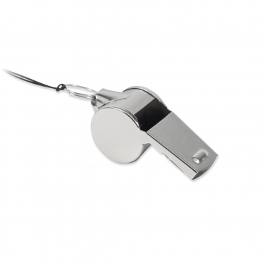 Trillerpfeife, Silber, Farbvariante