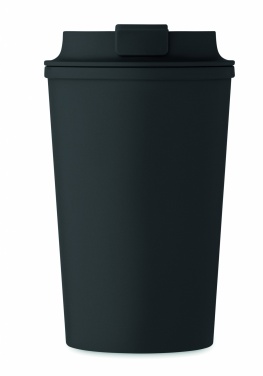 Logotrade werbemittel das Foto: Doppelwandiger Becher aus PLA (Mais), 350 ml