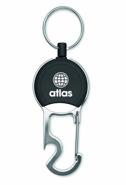 Logotrade Logogeschenke das Foto: Einziehbarer Kartenhalter