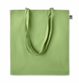 Organic-Cotton Einkaufstasche, Grün