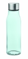 Glastrinkflasche 500 ml, Transparentes Blau