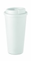 Doppelwandiger Becher Tuesday, 450 ml, Weiß