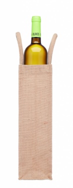 Logotrade werbemittel das Foto: Jute-Weintasche für eine Flasche