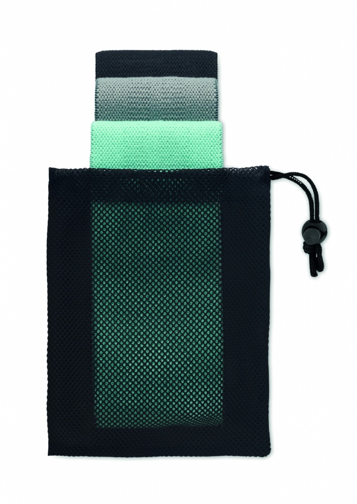 Logotrade Geschäftsgeschenke das Foto: Fitnessbänder 3teilig