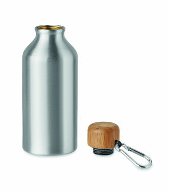 Logotrade Firmengeschenke das Foto: Aluminium-Trinkflasche 400 ml