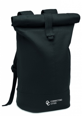 Logotrade Werbeartikel das Foto: Rolltop-Rucksack Canvas