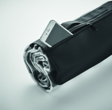 Logotrade Geschäftsgeschenke das Foto: Picknick Decke RPET-Fleece