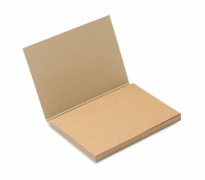 Recycelter Notizblock