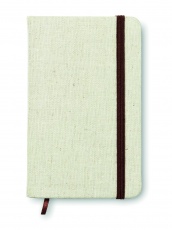 DIN A6 Notizbuch mit Canvas