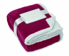 Coral Fleece-Decke