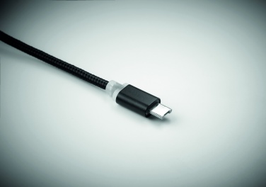 Logotrade Logogeschenke das Foto: Schlüsselring mit Kabel-Set Salaspils