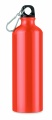 Einwandige Aluflasche 750 ml mit Karabiner, Orange