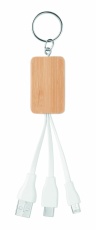 Schlüsselring-Ladekabel 3in1