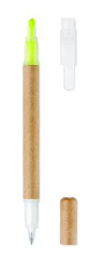 Kugelschreiber mit Textmarker