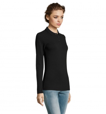 Logotrade werbemittel das Foto: PERFECT DAMEN LSL POLO  180