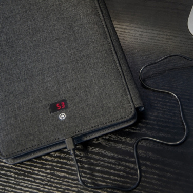 Logotrade Logogeschenke das Foto: Powerbank Ordner Leno