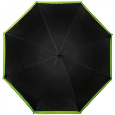 Logotrade Firmengeschenke das Foto: Großer Regenschirm mit Neon-Gestell GET SEEN