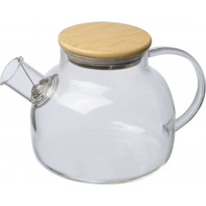 Glaskrug mit Bambusdeckel FRANKFURT 1000ml