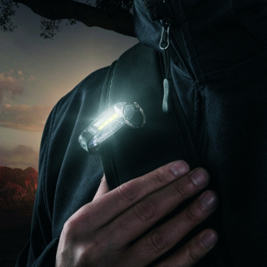 Logotrade Geschäftsgeschenke das Foto: Kleine Leuchte POSO Schwarzwolf