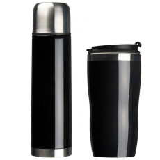 Set aus Isolierflasche und Trinkbecher SPLIT 450 ml