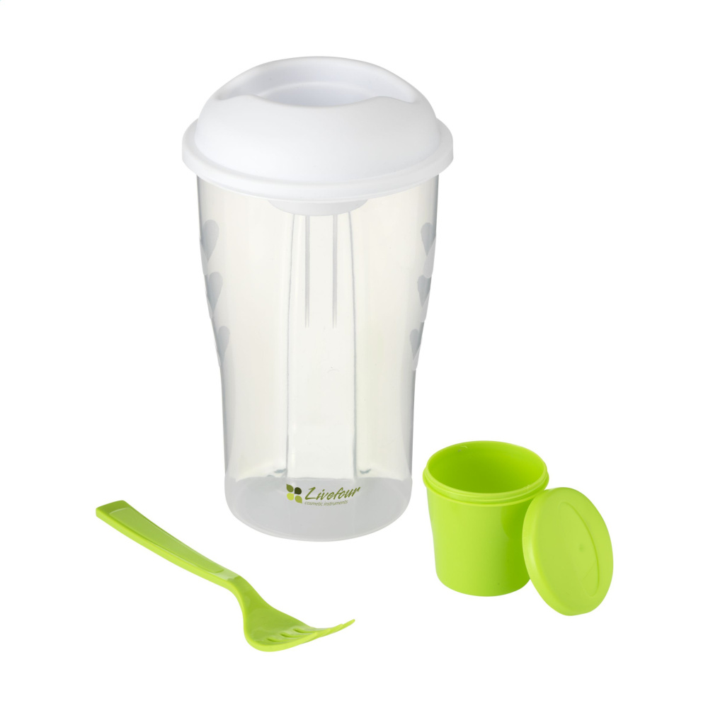 Salad2Go Salat-Shaker, Grün, Farbvariante