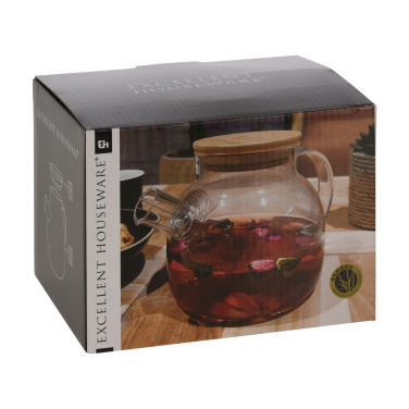 Logotrade werbemittel das Foto: Teatime Teekanne aus Glas