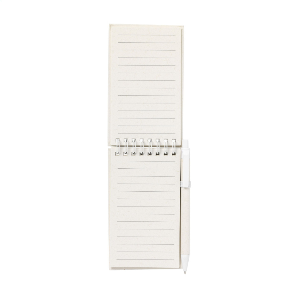 Logotrade Werbegeschenke das Foto: Milk-Cart Smart Note Set Notizbuch aus Papier