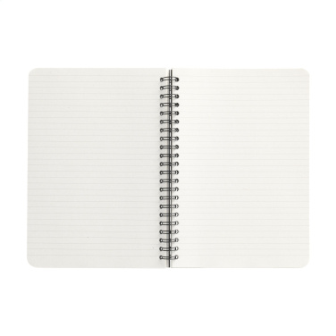 Kaffeepapier Notizbuch Wire-O A5, Produktbild, braun (2)