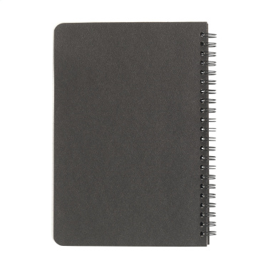 Kaffeepapier Notizbuch Wire-O A5, Produktbild, braun (5)