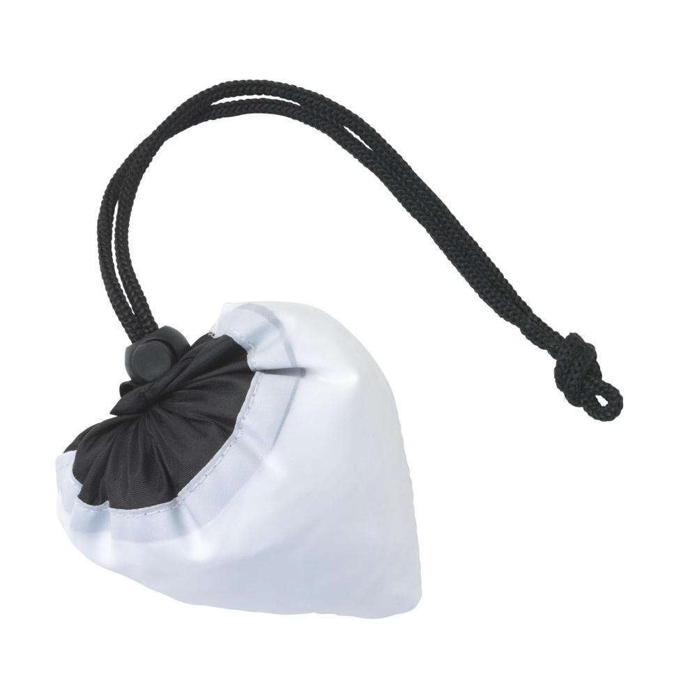 Logotrade Geschäftsgeschenke das Foto: Faltbare Tasche mit Erdbeermotiv