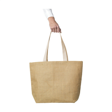 Logotrade Werbeartikel das Foto: Elegance Bag Jute-Shopper
