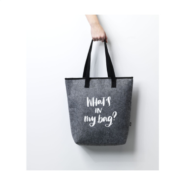 Logotrade Geschäftsgeschenke das Foto: Feltro GRS RPET Kühltasche