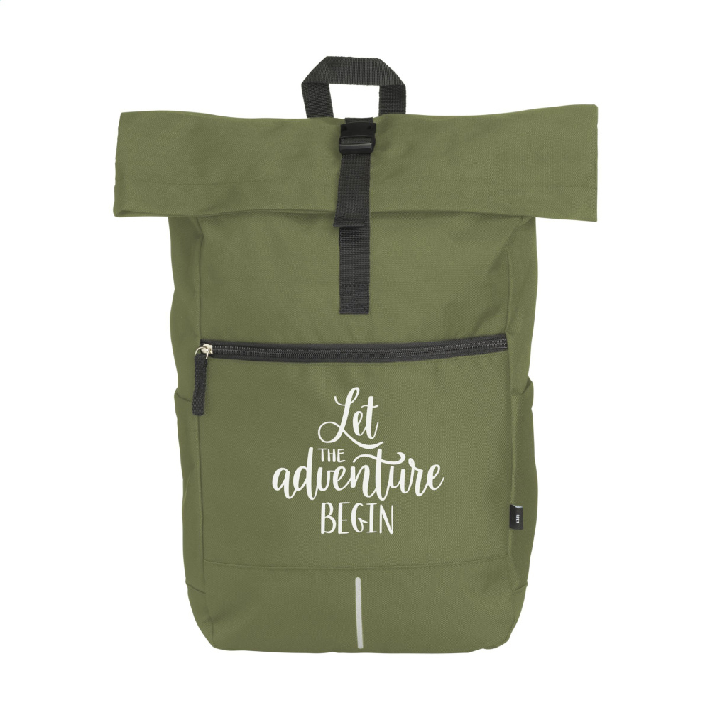 Nolan Recycle RPET Rucksack, olivgrün, Farbvariante