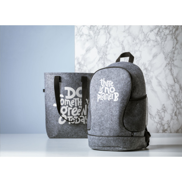 Feltro XL GRS RPET Shopper, Produktbild, grau (2)