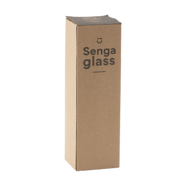 Logotrade Firmengeschenke das Foto: Senga Glass 500 ml Trinkflasche