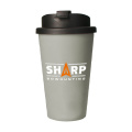 Eco Coffee Mug Premium Deluxe 350 ml Thermobecher, grau