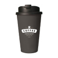 Eco Coffee Mug Premium Deluxe 350 ml Thermobecher, Anthrazit