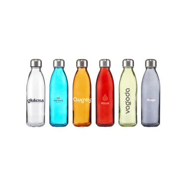 Logotrade Werbegeschenke das Foto: Topflask Glass 650 ml Trinkflasche