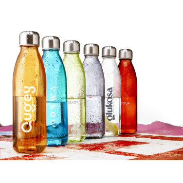 Logotrade Logogeschenke das Foto: Topflask Glass 650 ml Trinkflasche