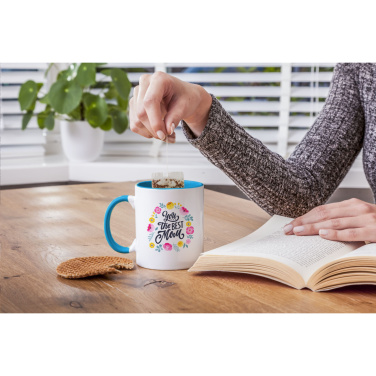 Logotrade Geschäftsgeschenke das Foto: Vollfarb-Tasse Colorato 350 ml