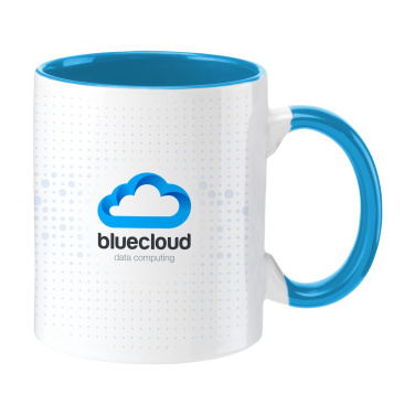 Logotrade Logogeschenke das Foto: Vollfarb-Tasse Colorato 350 ml