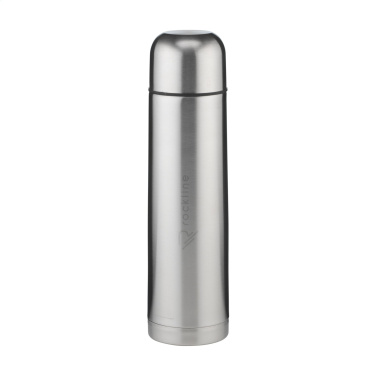 Logotrade Werbeartikel das Foto: Thermotop Maxi RCS Thermoflasche aus recyceltem Stahl 1.000 ml