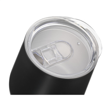 Logotrade Werbeartikel das Foto: Huevo RCS Recycled Steel Cup 350 ml Thermobecher
