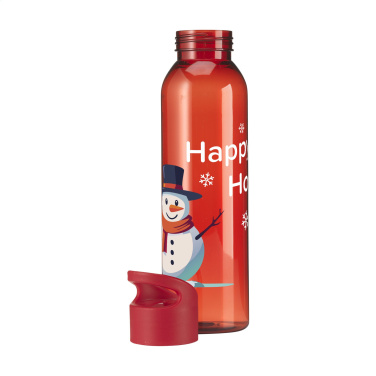 Logotrade werbemittel das Foto: Sirius GRS RPET Trinkflasche 650 ml Weihnachten